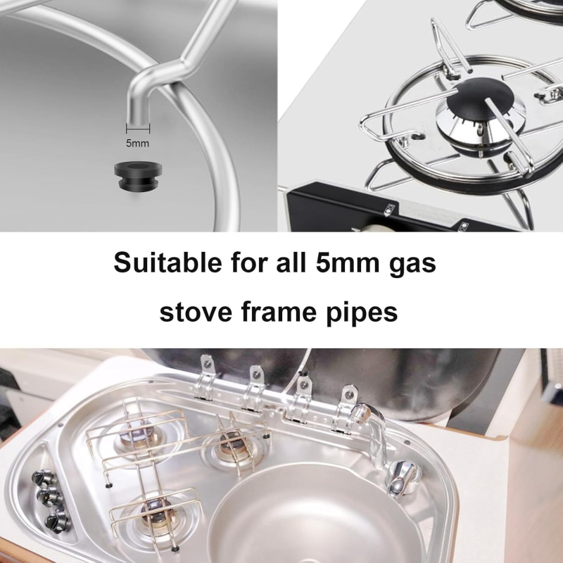 Καουτσούκ σπάτουλα στηρίγματος ποτ, εξάρτημα κουζίνας, μοντέλο 0.2