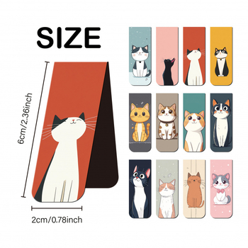 Kaķa motīva magnētiskais grāmatu zīmogs, Zīmols: Cits; Preces numurs: jd601099814843335; Dāvana: Nē; IP atļauts: Nē