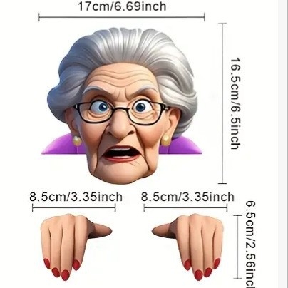 Dekorativni privjesak za ogradu vrta — PVC, graviranje, ispis, moderni minimalistički stil, 20250822