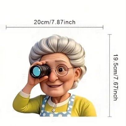 Dekorativni privjesak za ogradu vrta — PVC, graviranje, ispis, moderni minimalistički stil, 20250822