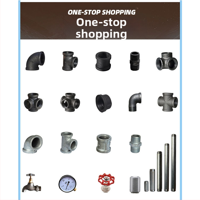 Чугунена фланцова плоча за водопроводна база за тръби, DN15/DN20/DN25; фланцов диаметър 4/6/1 инча