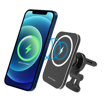 Bezvadu auto turētājs ar universālu savietojamību, modeļa M9, QC3.0, 15W, CE ROHS FCC sertifikāti