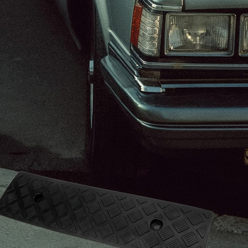 Matrica sa rampom za vozilo, gumasto-plastični nagibni panel, trokutasti podložak za uspon, usporivač brzine