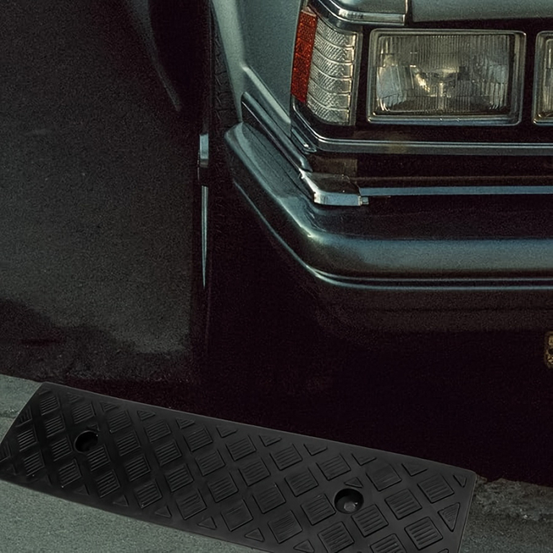 Matrica sa rampom za vozilo, gumasto-plastični nagibni panel, trokutasti podložak za uspon, usporivač brzine