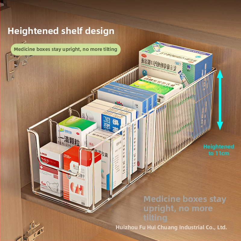 Lekárska krabička, PET priehradková krabička, plast, bez viečka