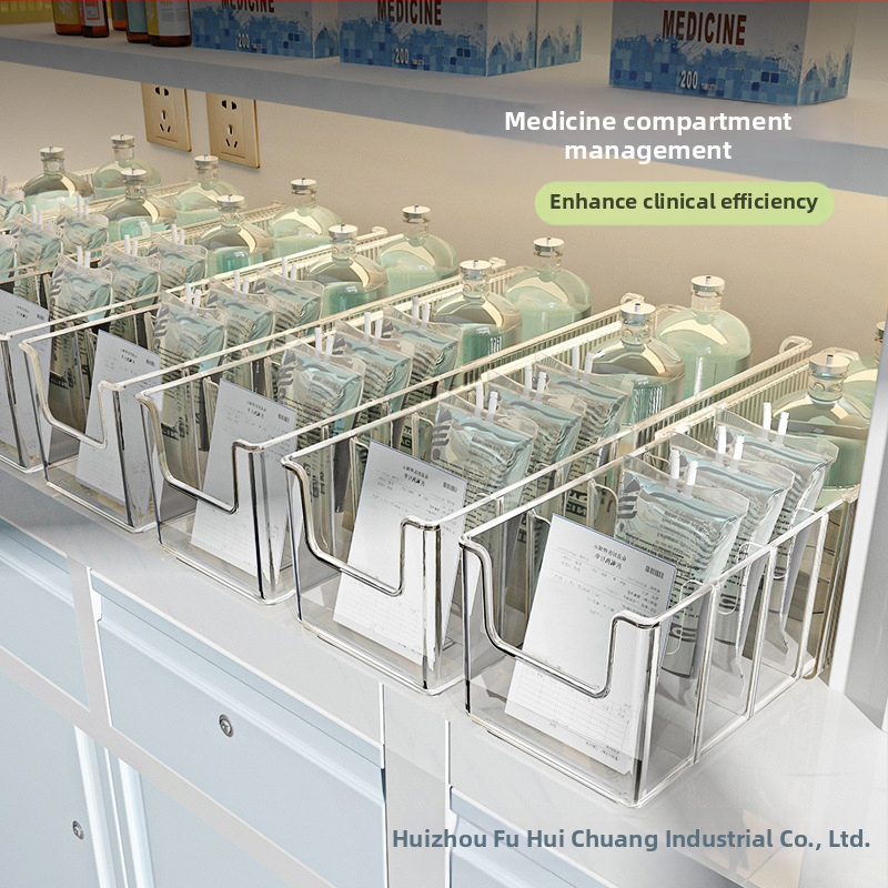 Lekárska krabička, PET priehradková krabička, plast, bez viečka