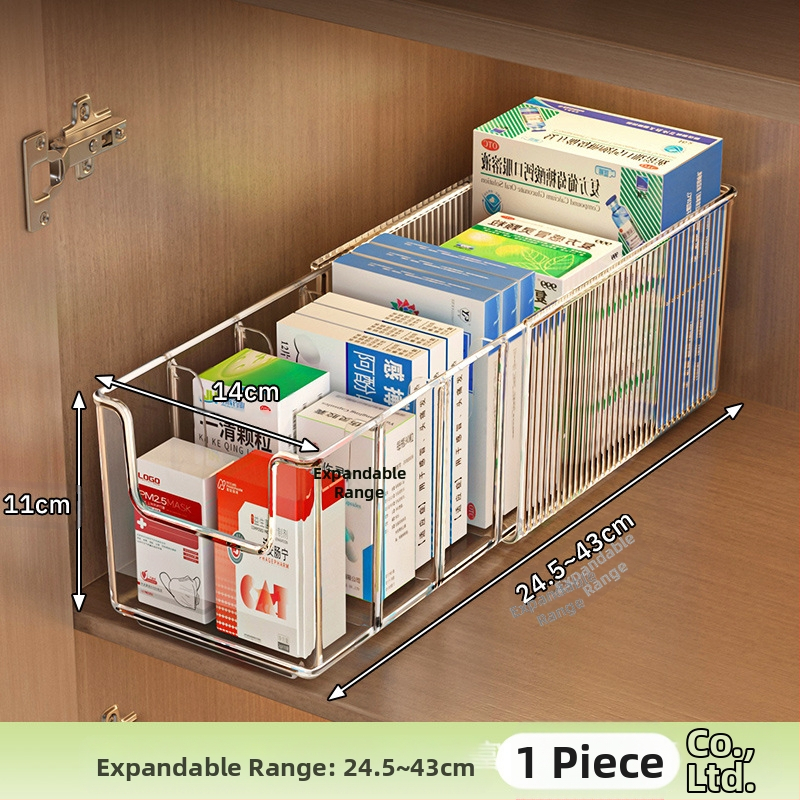 Kutija za lijekove, PET kutija s pretincima, plastika, bez poklopca