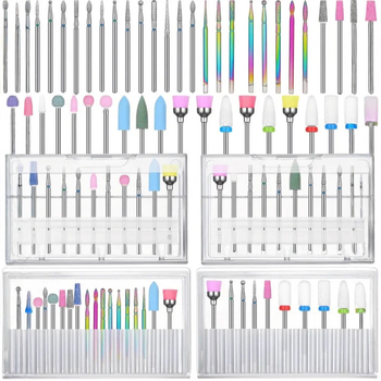 Nagu frēžu komplekts, 9 gab., diamenta slīpēšanas galviņas, DX077