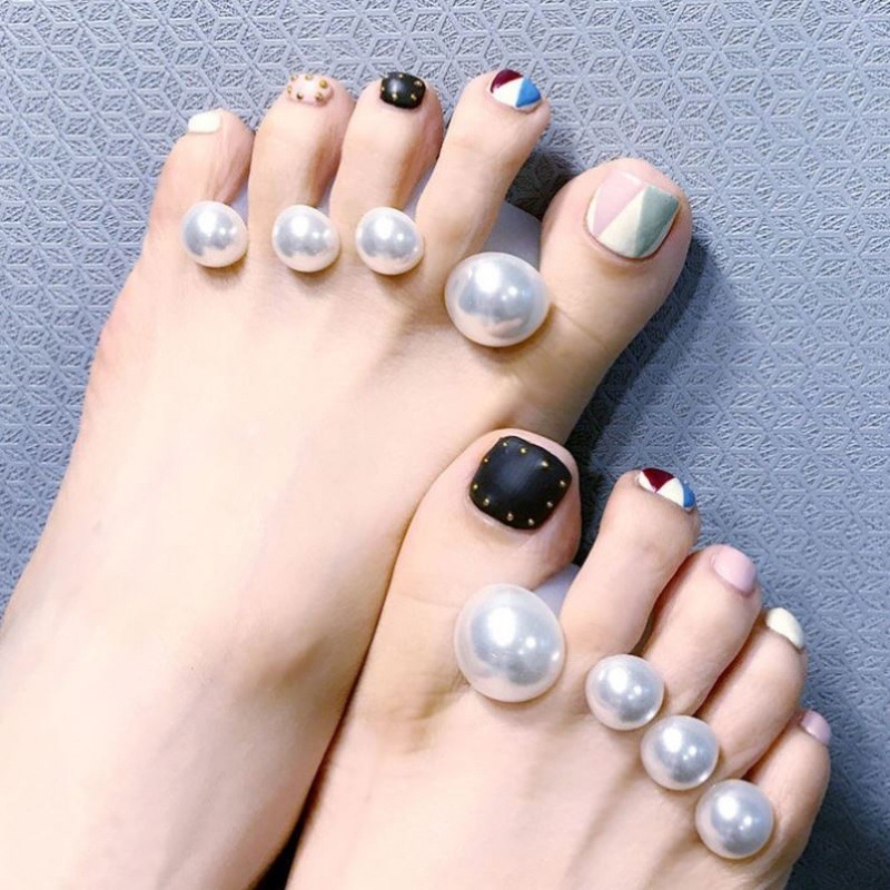 Separator pentru unghii ale degetelor mâinii și picioarelor cu clemă-spumă — Thousands of creativity, neimportat, lipici gel pentru manichiură, alt material