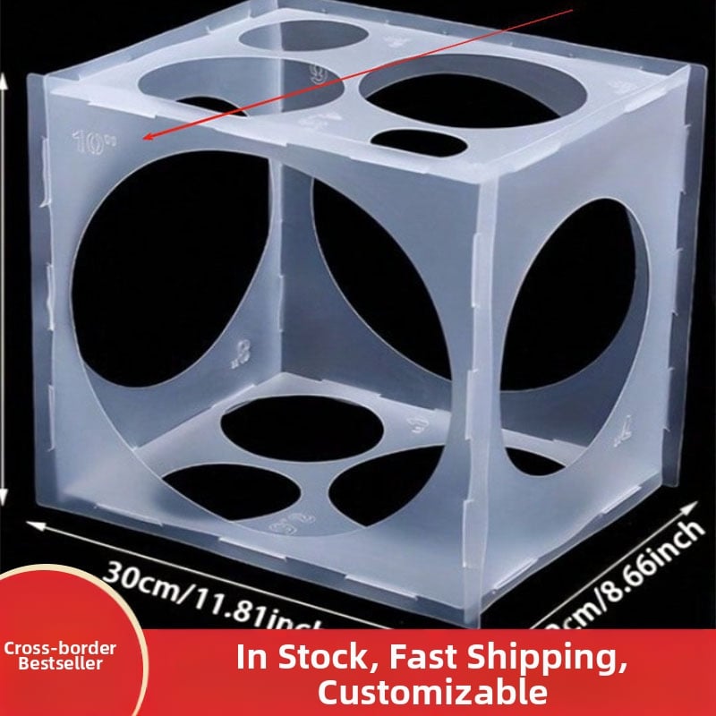 Kutija za mjerenje balona s 11 rupa, PVC, dekor prostora za vjenčanja i zabave