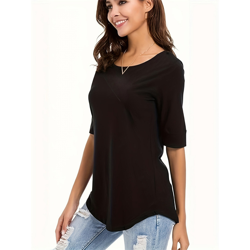 Sea Island Silk nakts t-krekls, caurspīdīgs, lauku stila noskaņa, ultra plāns audums 40 g/m², apaļš kakls, īsās piedurknes, pavasaris