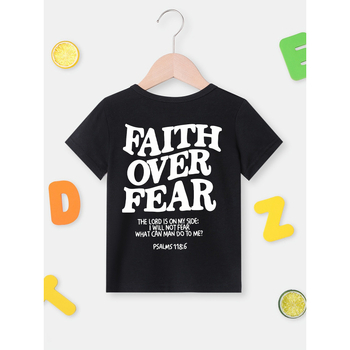 Zēnu vasaras īsrokains T-krekls ar dubultu druku