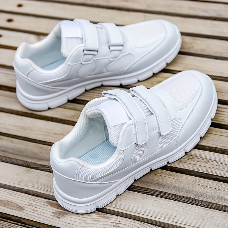 Vīriešu sporta apavi - auduma augšdaļa, dubultā sprādze, PU zolīte, putas zole, apaļš purns