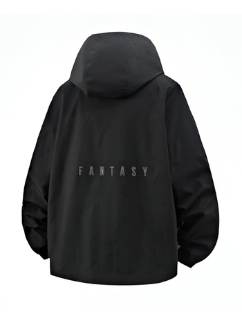 Vīriešu darba jaka, ūdensnecaurlaidīga, izturīga pret nolietojumu, pretvēja, ar kapuci, rāvējslēdzējs