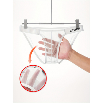 Muške mrežaste boxerice s niskim strukom — jednobojne, srednje rastezljive, 85% najlon, 15% elastan