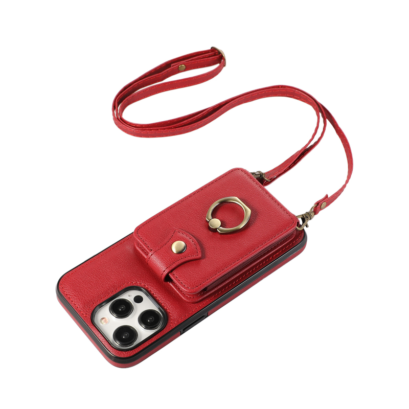 Piniginės stiliaus dėklas telefonui iš dirbtinės odos – smūgiams atsparus, magnetinis užsegimas, pirštų atspaudų atsparumas, kritimo apsauga; suderinama su iPhone X, 7 Plus, 8 Plus, 14 Pro, 14 Pro Max