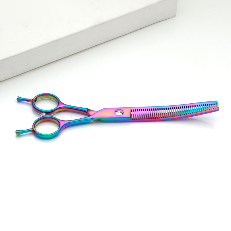 Škare za njegu pasa, nehrđajući čelik, Crazy Shear, pakiranje 120 komada, licenciranje za privatnu marku