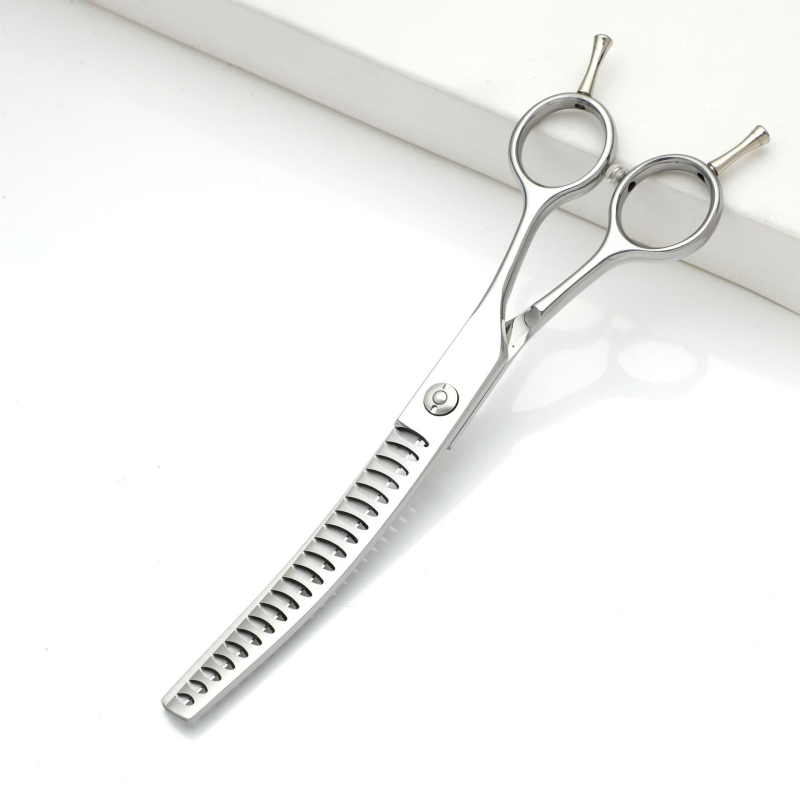 Škare za njegu pasa, nehrđajući čelik, Crazy Shear, pakiranje 120 komada, licenciranje za privatnu marku