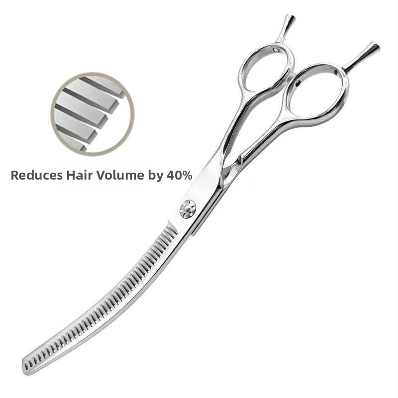 Škare za njegu pasa, nehrđajući čelik, Crazy Shear, pakiranje 120 komada, licenciranje za privatnu marku