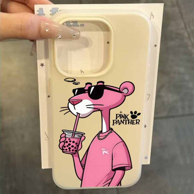 iPhone dėklas iš TPU silikono želės, dviejų viename dizainas, įpjovos, karikatūrinis kūrybingas stilius, atsparus kritimams, pritaikomas