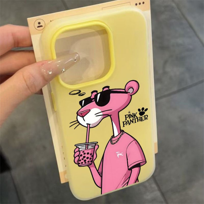 iPhone dėklas iš TPU silikono želės, dviejų viename dizainas, įpjovos, karikatūrinis kūrybingas stilius, atsparus kritimams, pritaikomas