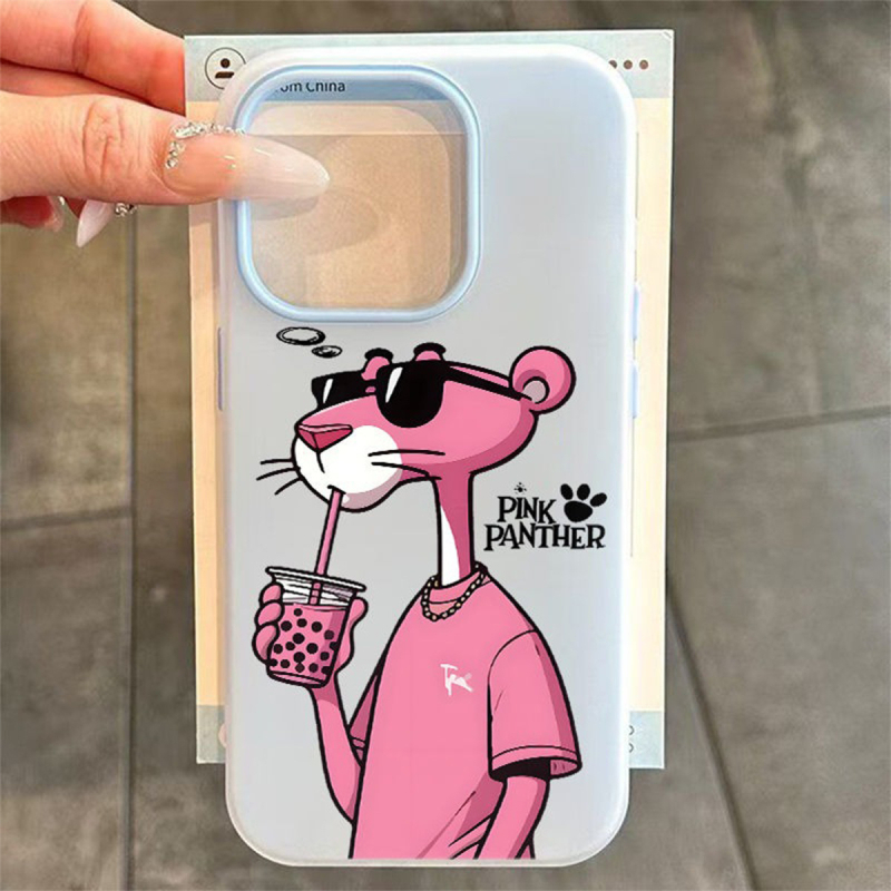 iPhone dėklas iš TPU silikono želės, dviejų viename dizainas, įpjovos, karikatūrinis kūrybingas stilius, atsparus kritimams, pritaikomas