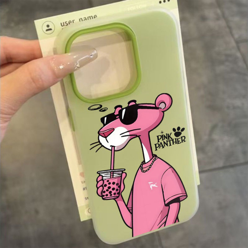 iPhone dėklas iš TPU silikono želės, dviejų viename dizainas, įpjovos, karikatūrinis kūrybingas stilius, atsparus kritimams, pritaikomas