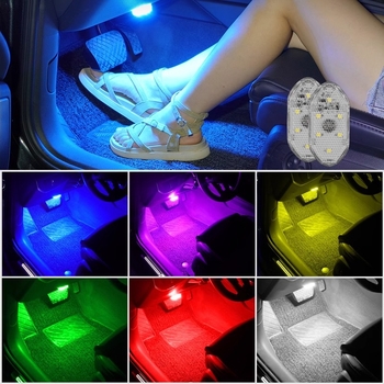 Automobiļa LED vides apgaisojums ar pieskāriena lasīšanas lampu, durvju sliekšņa apgaismojumu un sensoru apgaismojumu (universālā savietojamība, pieskāriena vadība, lasīšanas lampa, sensoru apgaismojums)