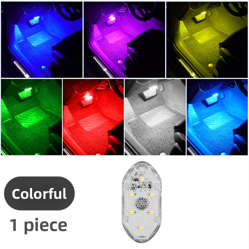 Automobiļa LED vides apgaisojums ar pieskāriena lasīšanas lampu, durvju sliekšņa apgaismojumu un sensoru apgaismojumu (universālā savietojamība, pieskāriena vadība, lasīšanas lampa, sensoru apgaismojums)