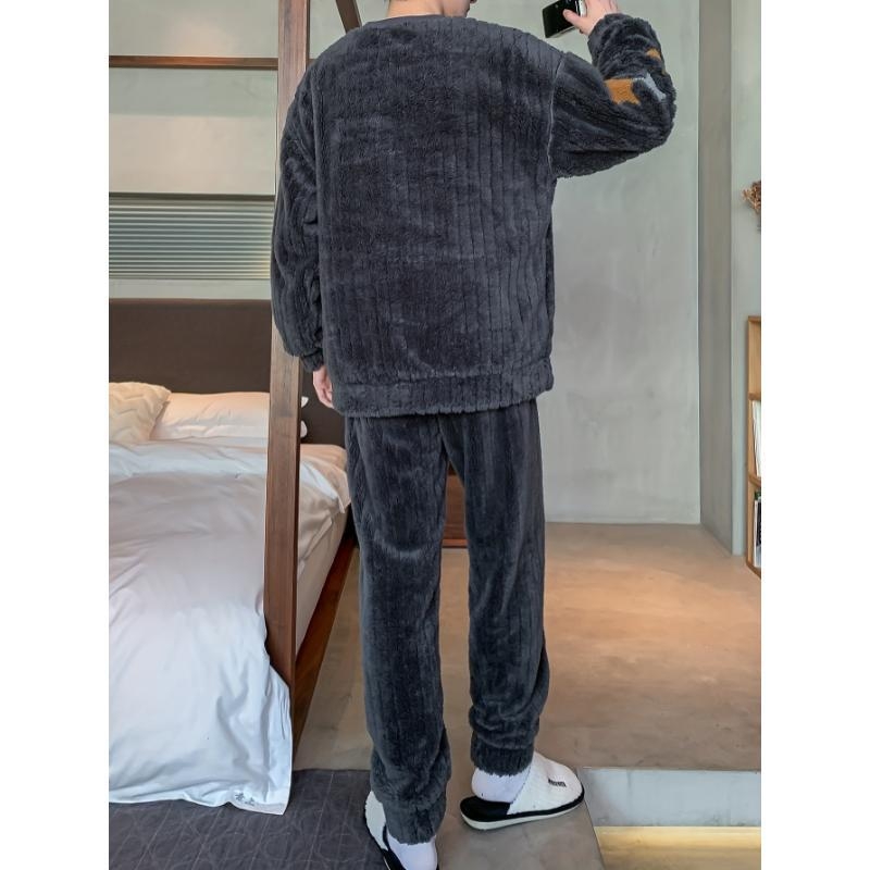 Nakts pidžāmu komplekts, flīss, karikatūru stils, kokvilna zem 30%, pavasaris