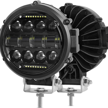 LED radna svjetiljka, 13 LED kuglica, 32W, 9-36V, 8000 lm, aluminij, univerzalno vozilo, kružni krovni reflektor