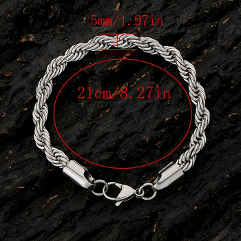 Набор гривни от неръждаема стомана – унисекс, личен стил, полирана повърхност, бижута за ръка, набор от 10 гривни