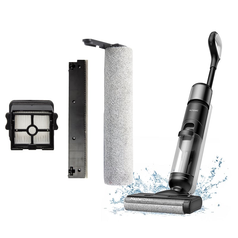 AC1Elite Porszívó Tartozékok – Roller Brush, Mid Sweep Filter, Wiper Strip; Háztartási használat; Alkalmas 101–150 m²