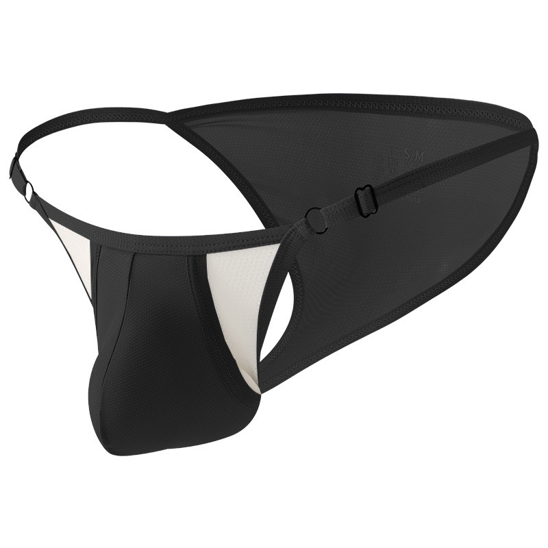 Vīriešu Ice Silk bikses ar divpusēju atvērumu, zemais viduklis, elpojošas, ātri žūstamas