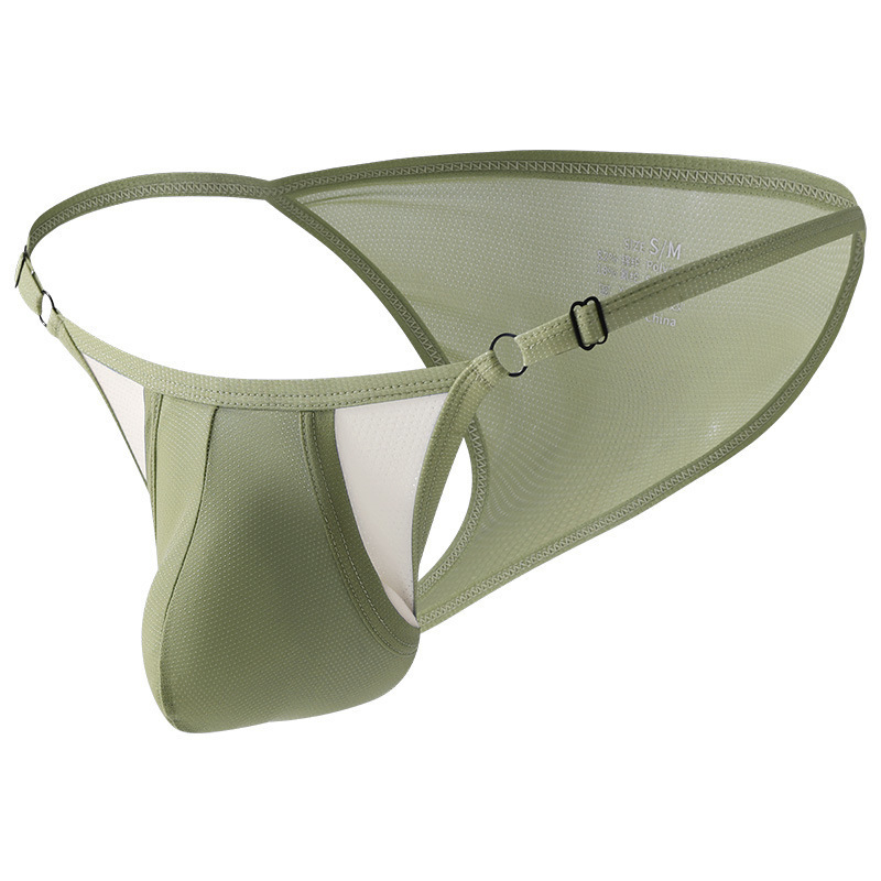 Vīriešu Ice Silk bikses ar divpusēju atvērumu, zemais viduklis, elpojošas, ātri žūstamas