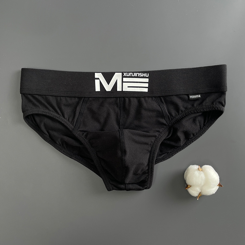 Vīriešu kokvilnas apakšveļa ar vidukļa jostu, elpojošas, kokvilnas oderes intīmā zonā, Ziemas kolekcija 2023