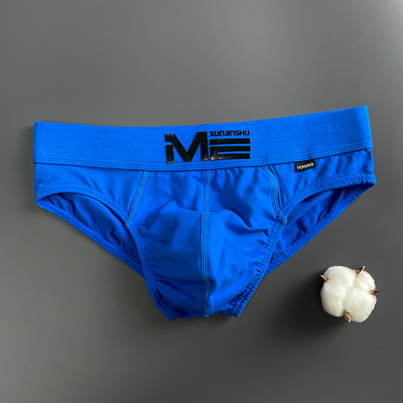 Vīriešu kokvilnas apakšveļa ar vidukļa jostu, elpojošas, kokvilnas oderes intīmā zonā, Ziemas kolekcija 2023