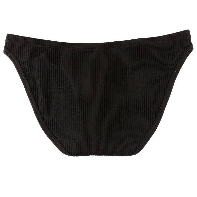 Vīriešu kokvilnas adīti apakšveļas biksītes, zems viduklis, elpojošas, 90–95% kokvilna