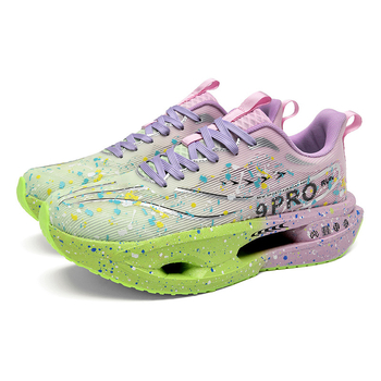 Skrējiena kurpes ar elpojošu tīkla augšpusi, ultra vieglas, zole ar oglekļa plāksni, anti-slīdoša un izturīga