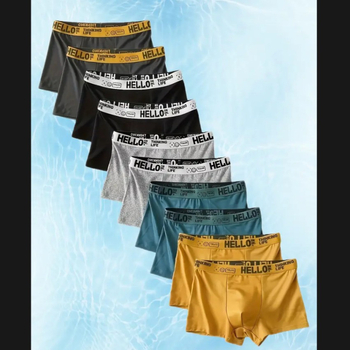 Vīriešu bokseršorti – elpojoši, Milk Silk audums, Poliesteris 90-95%, 6-10D