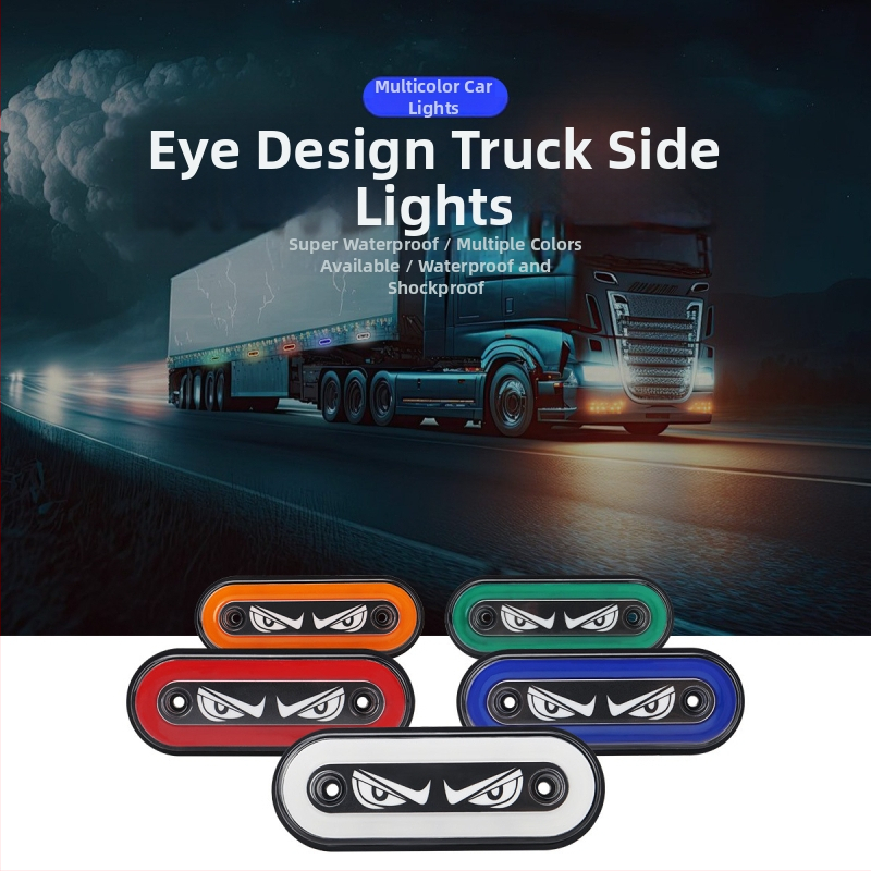 Demon Eye teherautó oldalsó lámpa (ND, ABS, 12–24V, ND565214, teherautó utánfutó)