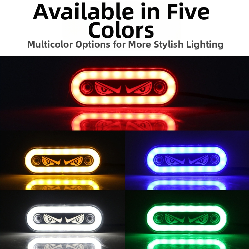 Demon Eye странична светлина за камион (ND, ABS, 12–24V, ND565214, ремаркета за камиони)