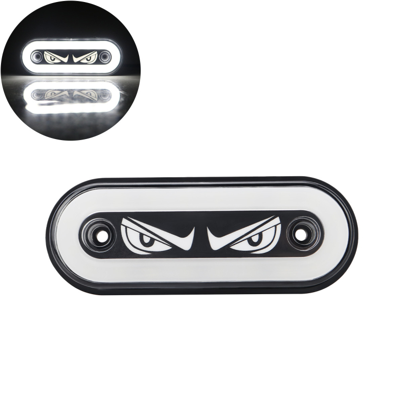 Demon Eye teherautó oldalsó lámpa (ND, ABS, 12–24V, ND565214, teherautó utánfutó)