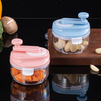 Ručni drveni lis za češnjak — višenamjenski kuhinjski alat