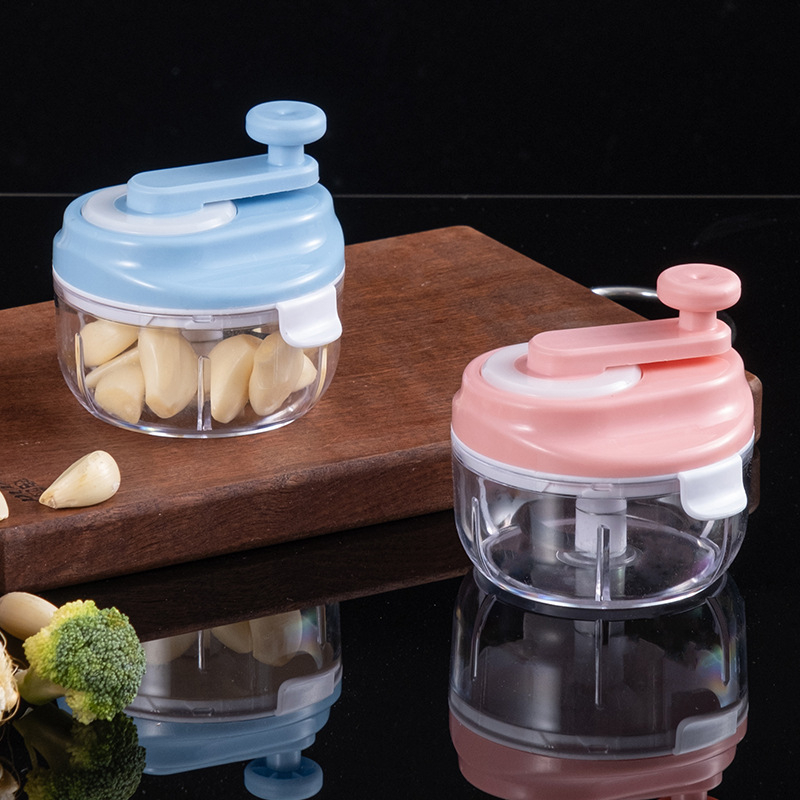 Ručni drveni lis za češnjak — višenamjenski kuhinjski alat