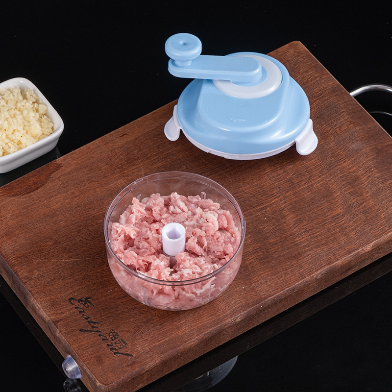 Ručni drveni lis za češnjak — višenamjenski kuhinjski alat