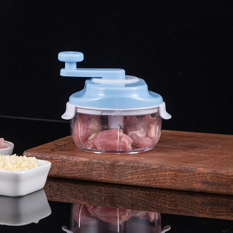 Ručni drveni lis za češnjak — višenamjenski kuhinjski alat