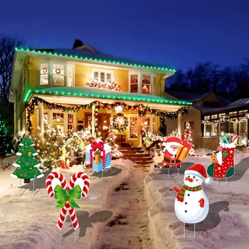 Ārējais zāliena zīme ar UV drukāšanu uz tukša paneļa, ūdensizturīgs, mitrumizturīgs un UV izturīgs