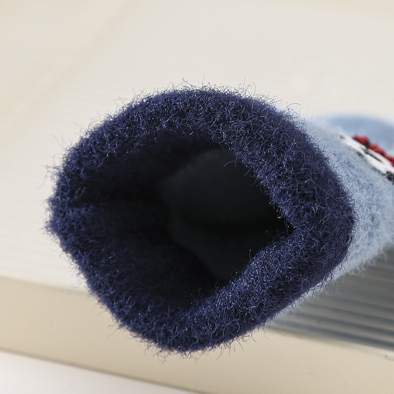 Bērnu ziemas cimdi ar animācijas futbola motīvu | adīti • jakarda • silti • unisex • vecums 3–10 gadi • ziema