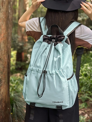 Унисекс раница от найлон със аркови презрамки, голям капацитет, стил cross-border